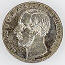 2 Thaler Königreich Hannover, Georg V. 1854, Inschrift Rs.: „VEREINSMÜNZE • 2 THALER 3½ GULDEN • VII EINE F. MARK • 1854 •“ (We. 1812)
