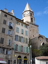 Campanario de la iglesia Notre-Dame-des-Accoules (siglo XIV)