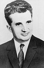 Портрет на Николае Чаушеску през 1981 г.