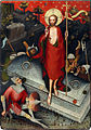 Oltář třeboňský, Zmrtvýchvstání Krista, 132 × 92 cm, Národní galerie v Praze
