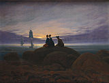 „Изгрев над морето“ (1822), Каспар Давид Фридрих