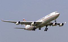Etihad Airways inflight