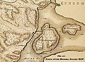 Kartta saaresta vuodelta 1829