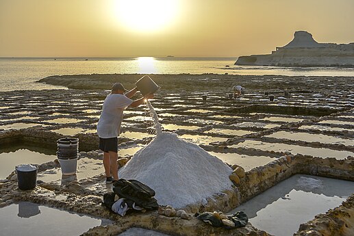 Gozitan tradition of sea salt production Photographer: Isabella Mallia