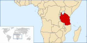 Vendndodhja - Tanzania