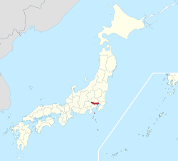 Location of Tokija
