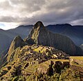 Fotografia de la vila de Machu Picchu.