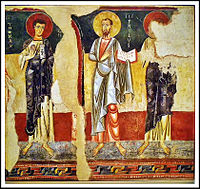Апостоли з Оркау. XII століття. Обидві — Національний музей мистецтва Каталонії, Барселона.