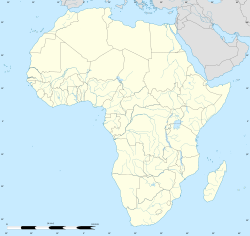 N'Djamena ubicada en Africa