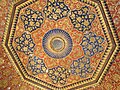 Ceiling of the Golden Temple in gold and precious stones.
