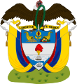 Coat of Republic of Colombia (1886-1924)