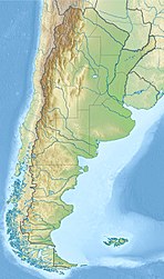 Map showing the location of Cañadón Asfalto Basin