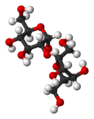 Molècula de sacarosa