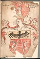 Wernigeroder (Schaffhausensches) stemma Casato della Scala; Germania meridionale IV quarto del XV secolo, Biblioteca di Stato bavarese Monaco di Baviera, Cod.icon. 308 d.C