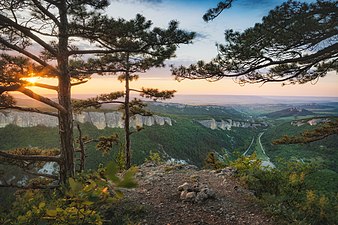 4-е місце. Гора Мангуп-Кале, Крим © Vian, ліцензія CC-BY-SA-4.0