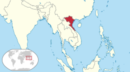 Vietnam del Nord - Localizzazione