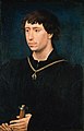 『ブルゴーニュ公シャルルの肖像』（1460年） 絵画館（ベルリン）