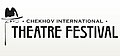 Poster do Festival de Teatro Internacional de Tchekhov.