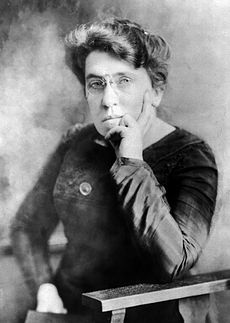 Emma Goldmanová kolem r. 1911