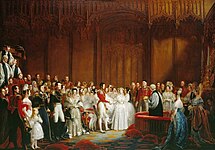 ヴィクトリア女王の結婚式 (1840) ウィンザー城