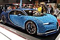 Lego Technic Bugatti Chiron i full størrelse på Paris Motor Show 2018
