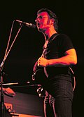 Robert Fripp frå ein King Crimson konsert i 1974