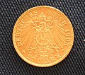 zweite Münzperiode großer Reichsadler mit kleinem Brustschild