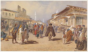 بلگراد در سال ۱۸۶۵. دو سال بعد، فرانسه و بریتانیا عثمانی را مجبور کردند تا از صربستان شمالی عقب‌نشینی کند و بدین ترتیب این منطقه به صورت غیررسمی مستقل شد.