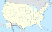 Bismarck (olika betydelser) på en karta över USA