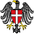 Deutsch: Landeswappen von Wien English: Vienna greater coat of arms Română: Stema Vienei