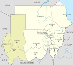 חבל דארפור בסודאן