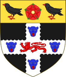 Description de l'image Coat of arms of Christ Church Oxford.svg.