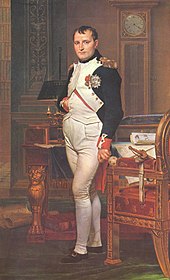 Painting of Napoleon Bonaparte