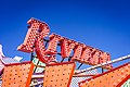 A Riviera sign at the Neon Museum