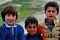 سه کودک کرد اهل کُردستان ترکیه
