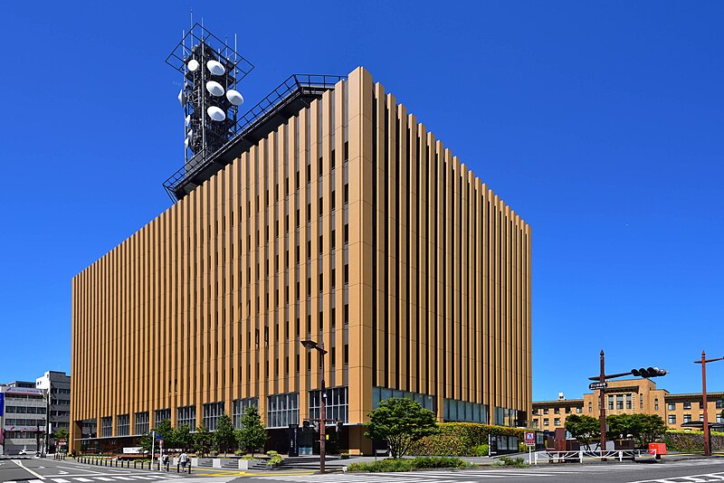 File:Yamanashi Prefectural Government Building Disaster prevention new building 20190907.jpg