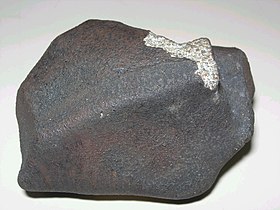Meteorito Marília, um condrito H4, que caiu em Marília, Brasil em 1971
