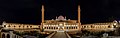 3. Éjszakai panorámakép a 743-ban épült és 2009-ben helyreállított Dzsuma-mecsetről (Şamaxı, Şamaxı járás, Azerbajdzsán) (javítás)/(csere)