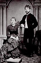 Leoš Janáček med sin hustru Zdenka 1881