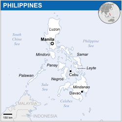 Mapa ya Philippines