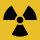 Símbol de perill davant la radioactivitat
