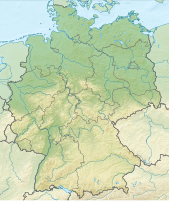 Lagekarte von Deutschland