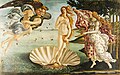El nacimiento de Venus es una pintura de Sandro Botticelli (1445 - 1510). Representa una de las obras cumbres del pintor italiano. Está ejecutada al temple sobre lienzo y mide 184,5 centímetros de alto por 285,5 cm de ancho. Se conserva en la Galería de los Uffizi, Florencia. Por Sandro Botticelli.