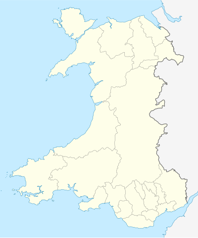 Cymru Premier trên bản đồ Wales