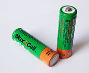 1,2 volt út in oplaadbere batterij