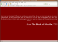 The Book of Mozilla, 7:15 in Firefox 1.0.8 under Ubuntu 5.10