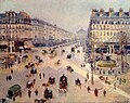 Avenue de l’Opera, mal. Camille Pissarro (1898)
