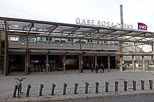 Gare Rosa Parks - coté rue Gaston Tessier.jpg