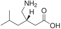 Pregabalinum cum acido hexanoico, cum gregibus methyli (3, 5) et amini (3, maioris, ita "-amino-")