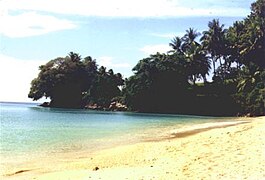 Strand der Stadt Baucau